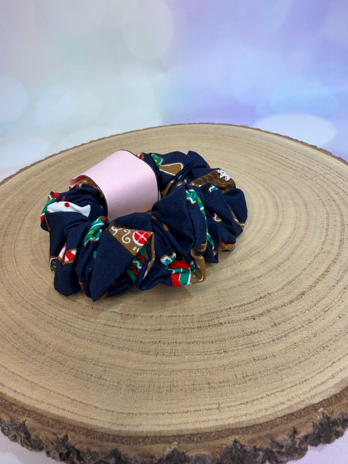 Christmas Biscuits Christmas Scrunchie