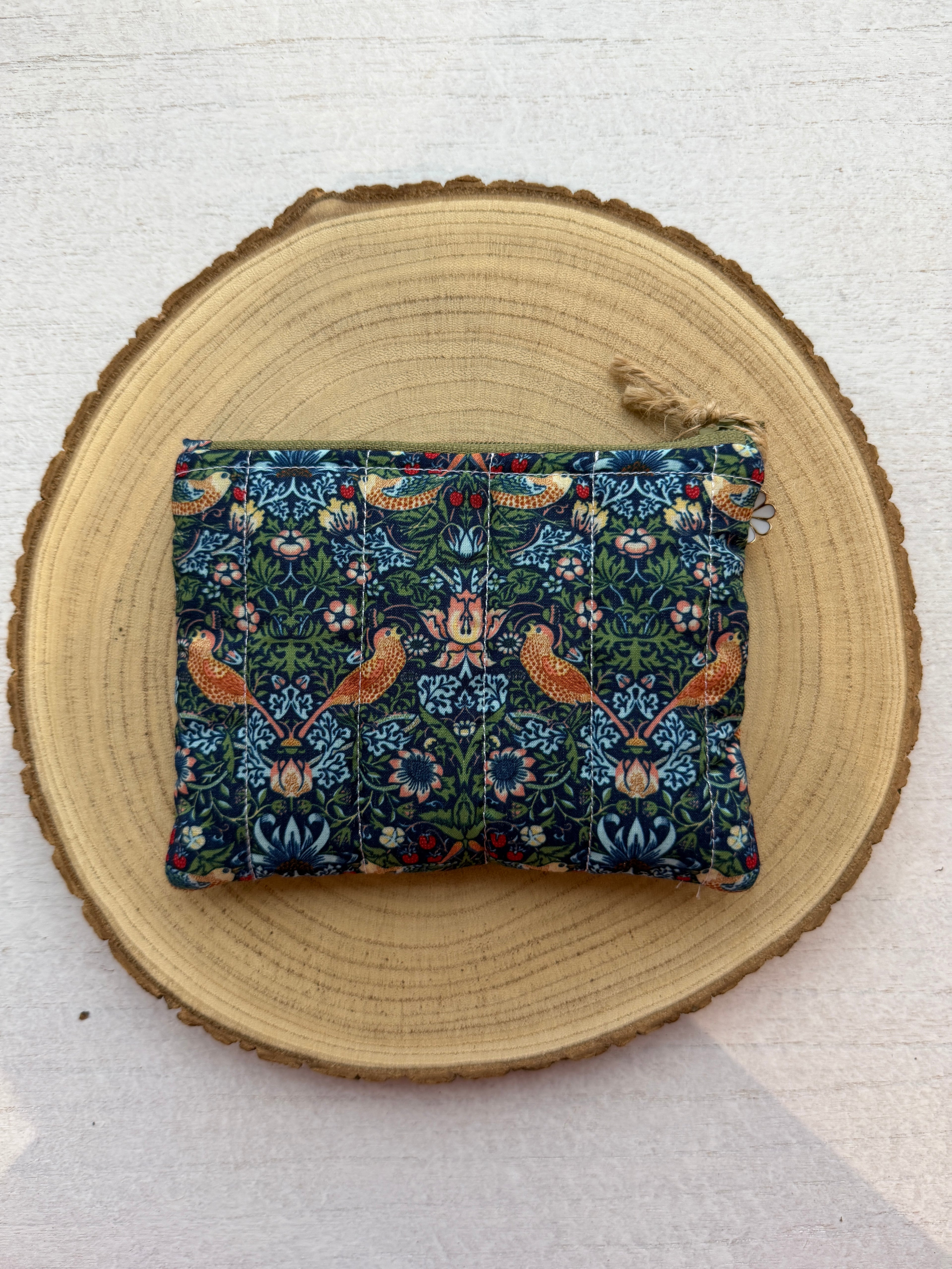 Strawberry Thief Coin Purse