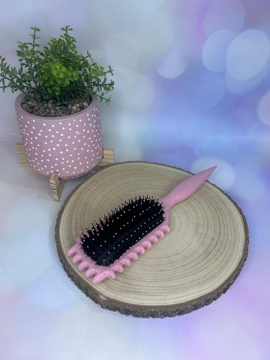 Curly Hair Hair Brush - Pink