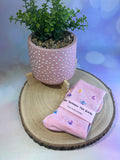 Pink Space Socks