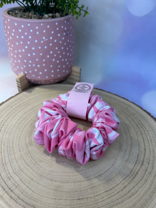 Pink Tye Dye Swim Scrunchie