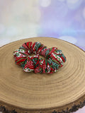 Mixed Christmas Scrunchie