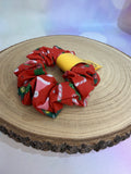 Festive Shapes Christmas Scrunchie