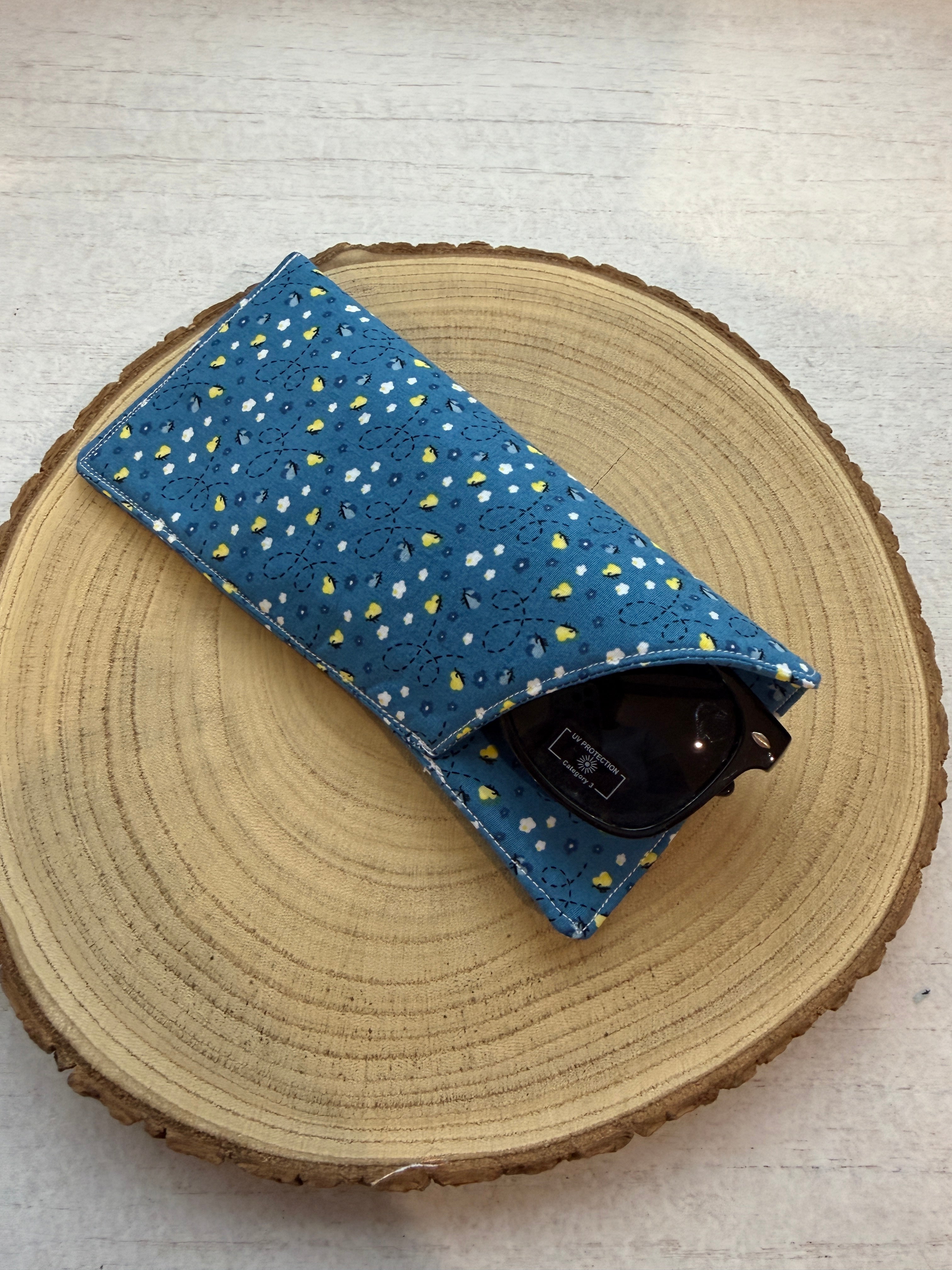 Bee Happy Glasses Case