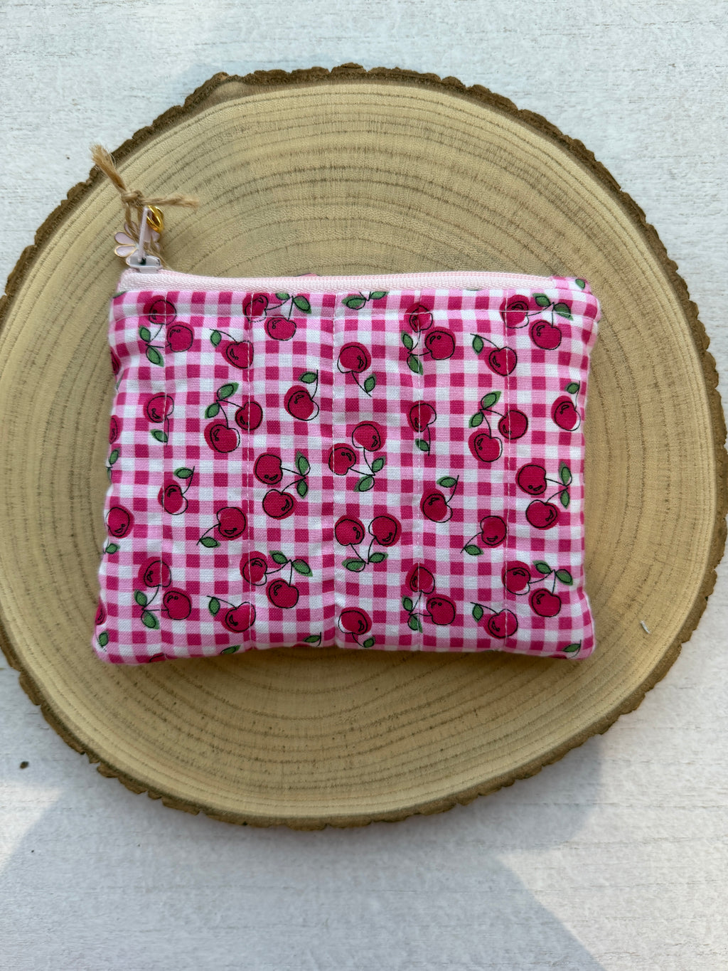 Cherry Picnic Coin Purse
