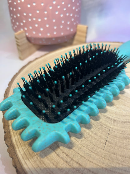 Curly Hair Hair Brush - Teal