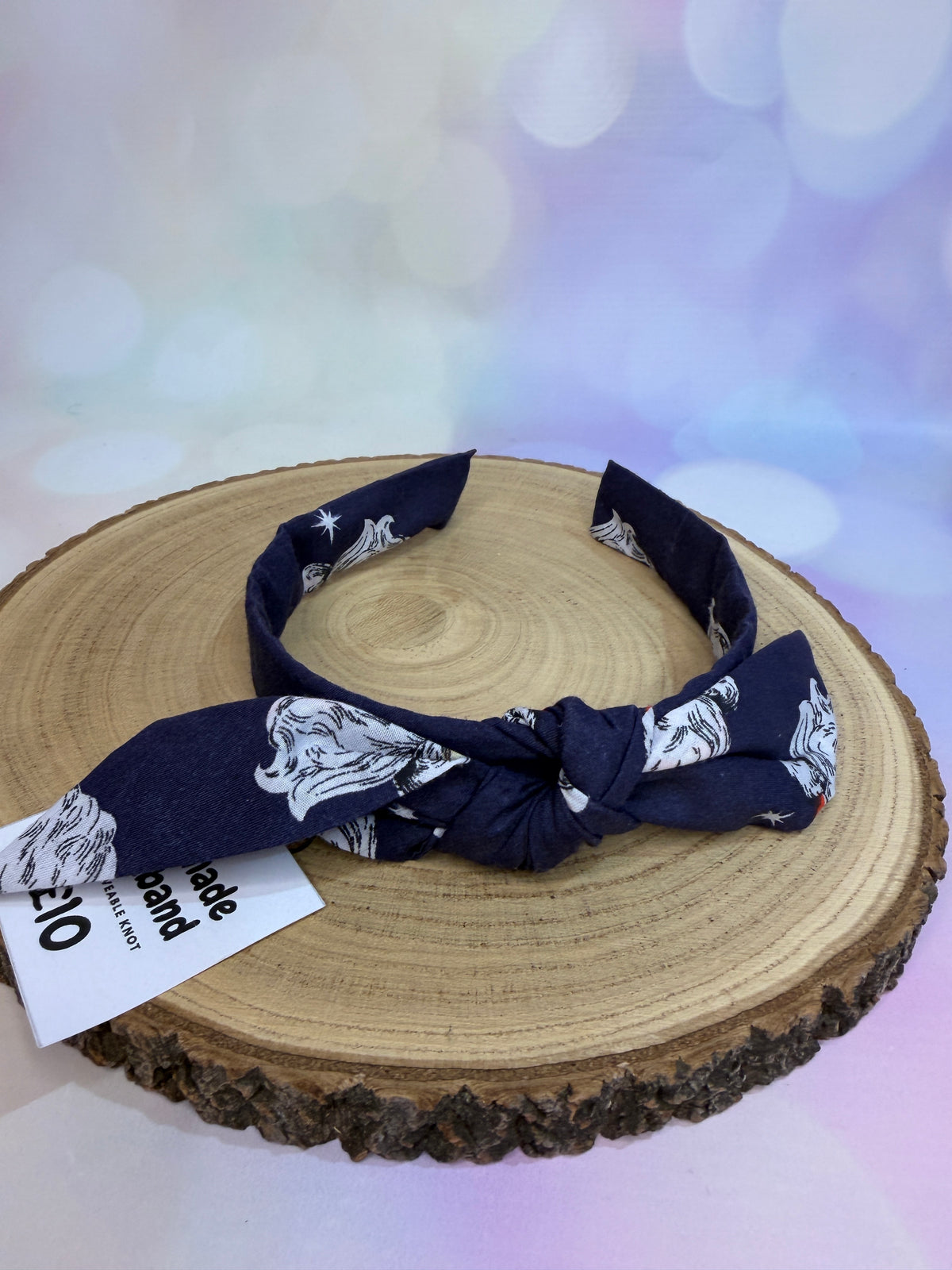 Blue Santa Christmas Knotband