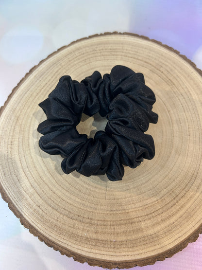 Luxury Black Satin Scrunchie